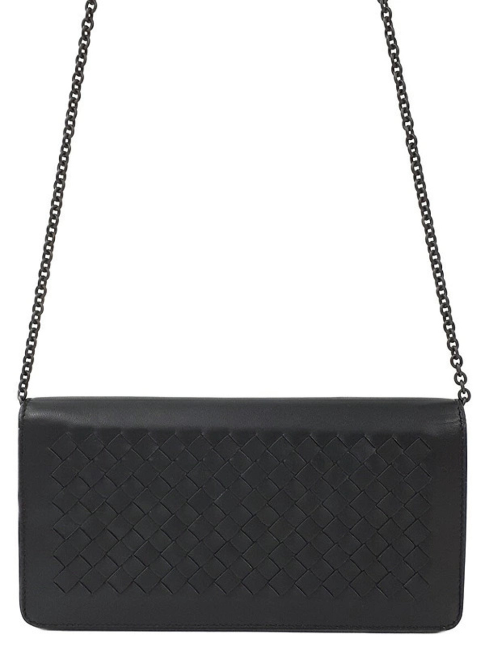 Bottega Veneta Intrecciato Chain Wallet